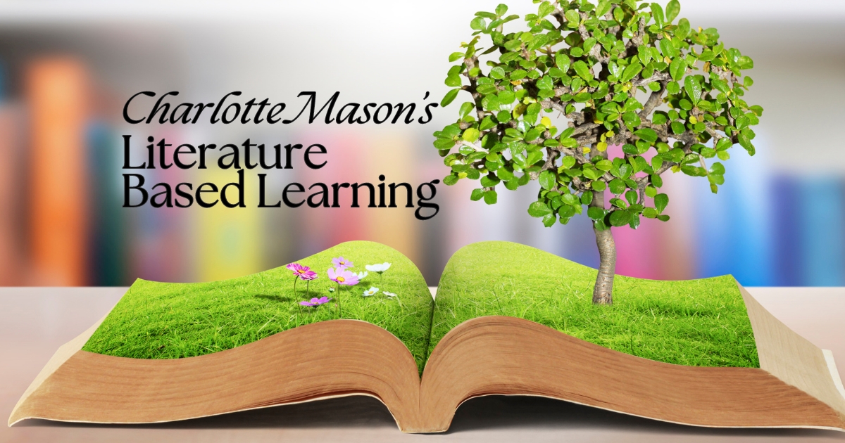 Want to learn about Charlotte Mason literature-based learning? Click to learn how to build a rich library for Charlotte Mason teaching.