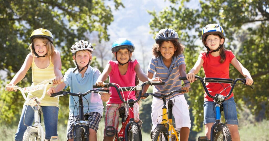 Biking can also be an opportunity to teach practical life skills, such as bike maintenance and repair.