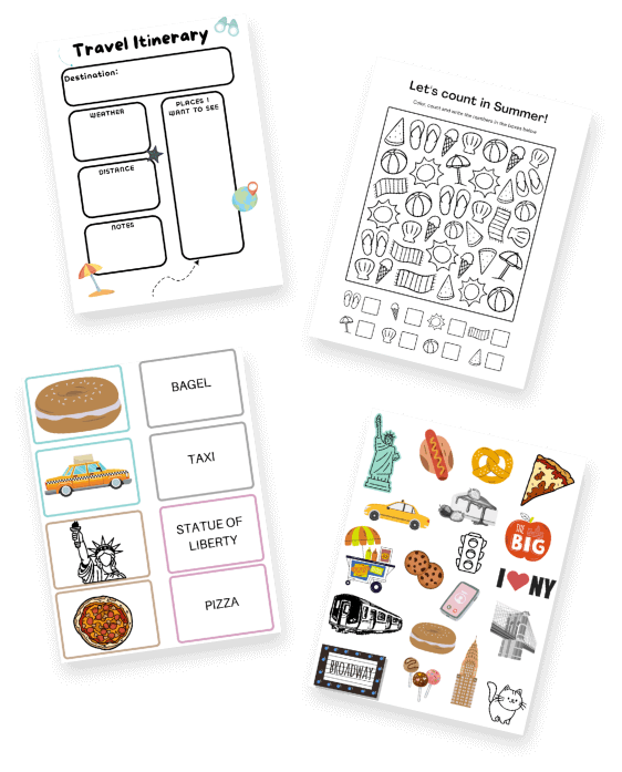 Travel Activity Kit - DKM Homeschool Resource