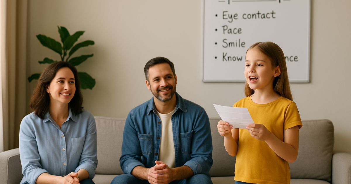 How to Teach Public Speaking Skills to Homeschool Students