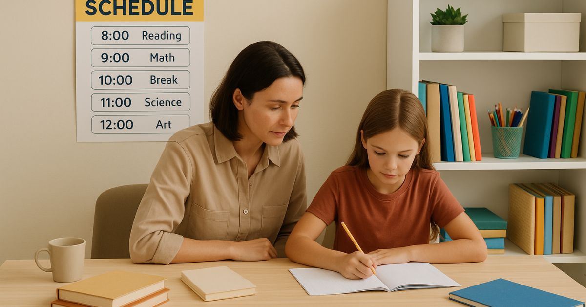 Tips For Creating Homeschool Routines
