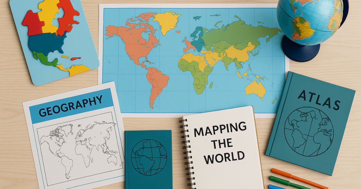 Mapping the World Geography Activities for Visual Learners