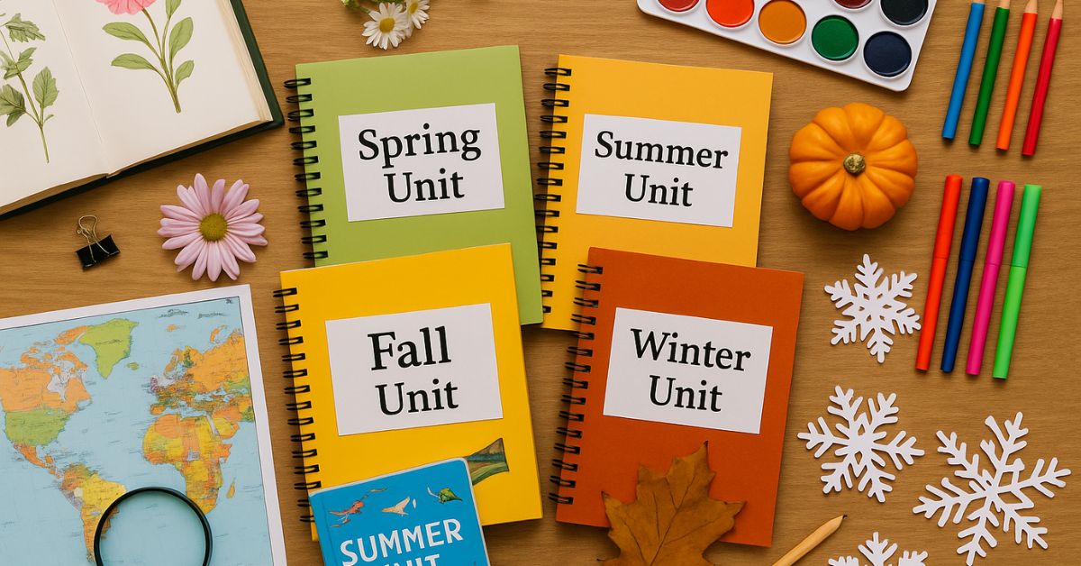 Unit Studies for Every Season: Themed Lessons Year-Round
