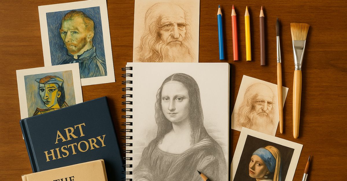 High School Art Class: How To Study The Greats - DKM Homeschool Resource High School Art Class: How To Study The Greats