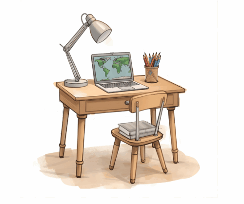 Homeschool Desk