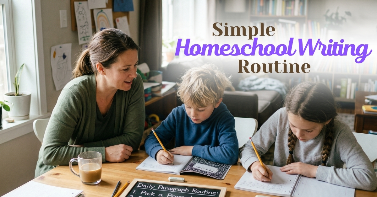 Homeschool Writing Schedule for Elementary: A Simple Daily Paragraph Routine