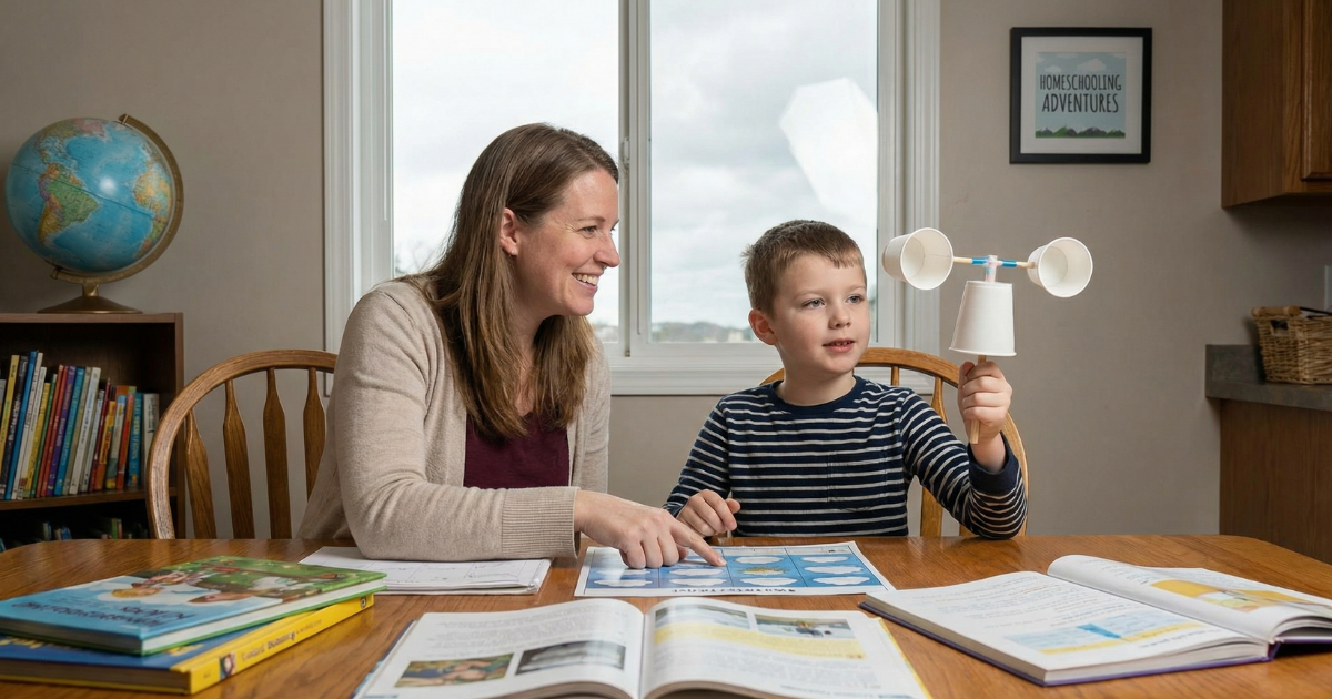 How To Teach Weather + Climate In Different Homeschool Philosophies