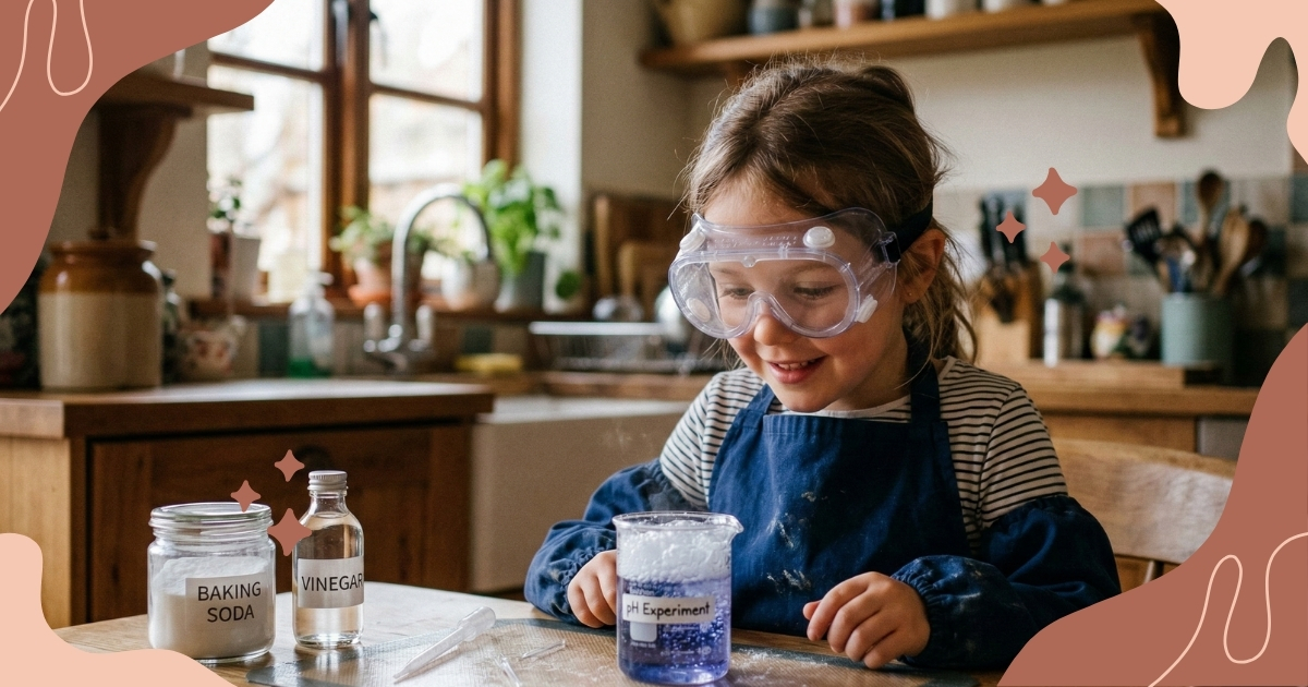 Kitchen Chemistry Lab: 4 Simple Experiments to Teach Acids & Bases at Home