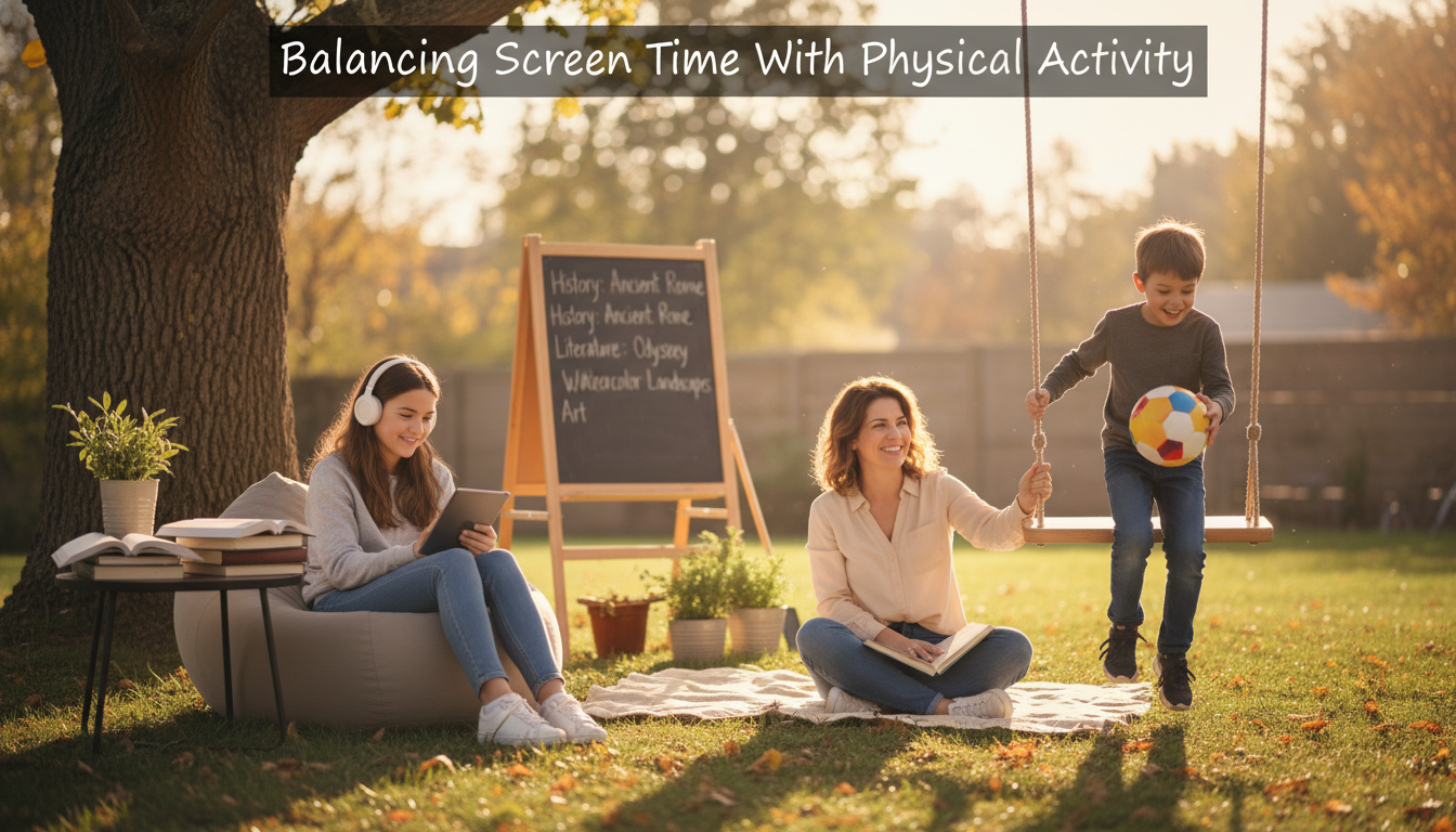 Balancing Screen Time With Physical Activity